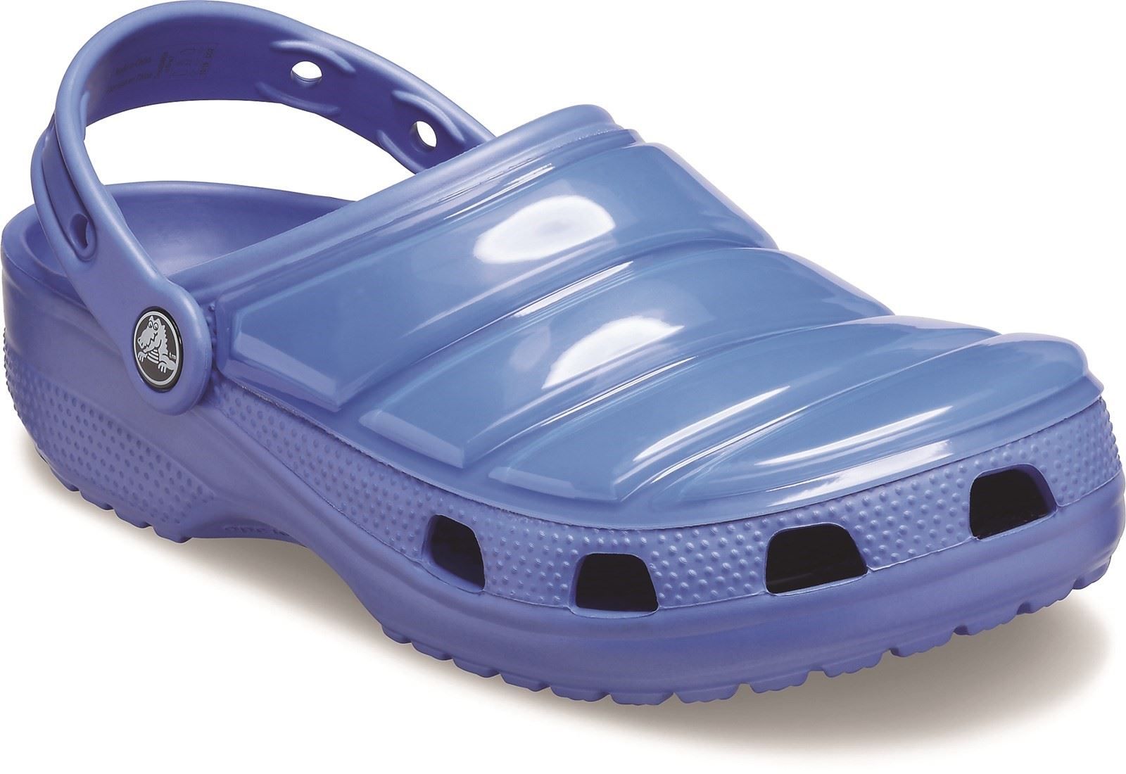 Crocs: Light Blue Classic Neo Puff Crocs