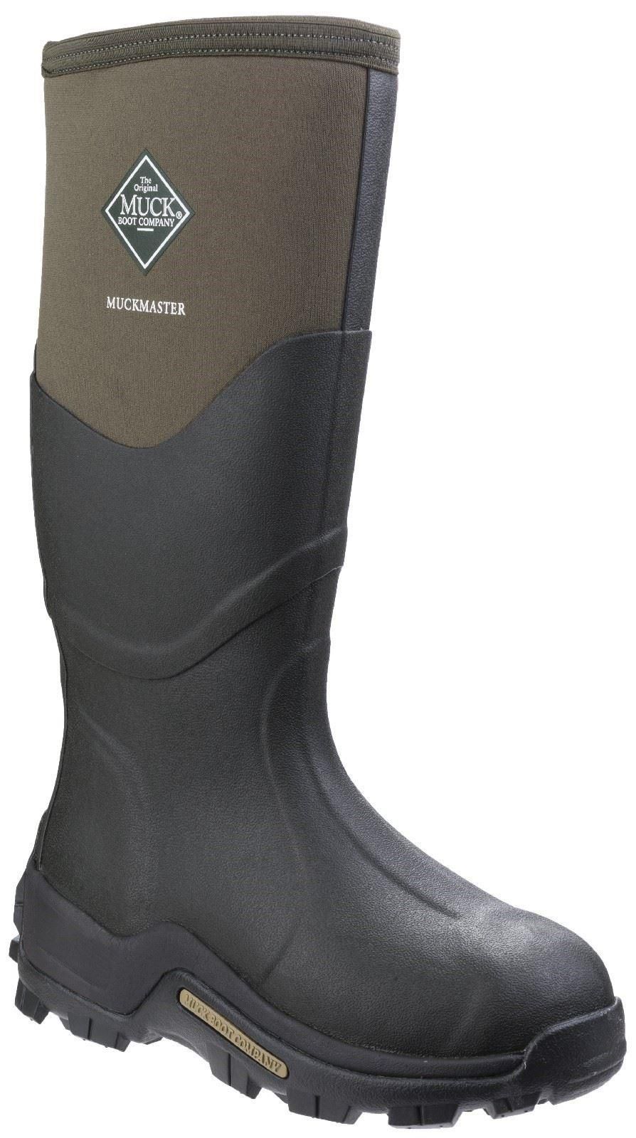 Image of Muck Boots: Black Muckmaster Hi Wellington Boot -
