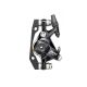 Avid BB7 - Road - S - Black Ano - 160mm HS1 Rotor (Front or Rear-Includes is Brackets Stainless CPS & Rotor Bolts)