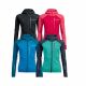 VAUDE: Women's Larice Softshell Ski Jacket III - Black,Cranberry,Icicle,Peacock and Sizes 34,36,38,40,42,44