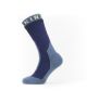 SealSkinz : Waterproof Extreme Cold Weather Mid Length Sock Navy Blue/Yellow-Various Sizes