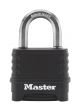 Master Lock: Master Lock Excell Laminated Padlock 57mm [M178] Black - Black