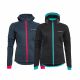 VAUDE: Women's All Year Moab ZO Cycling Jacket - Black and SteelBlue and Sizes 36,38,40,42,44