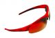 BBB: Impress Sports Glasses [BSG-58] - Gloss Red, Red Lenses - Gloss Red - Red