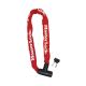 MASTER LOCK 8MM X 900MM CHAIN LOCK    INTEGRATED DISC CYLINDER KEY LOCK    RED:  900MM