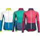 VAUDE: Women's Resca Wind Tricot LS Cycling Jersey warm and windproof - White,Peacock and BrightPink Size 36,38,40,42,44
