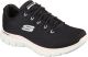 Skechers: Womens Black/Light Blue Ultra Flex Prime Step Out Sport Shoes - Various Sizes