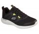 Skechers: Black Bounder High Degree Sports Shoes - Various Sizes